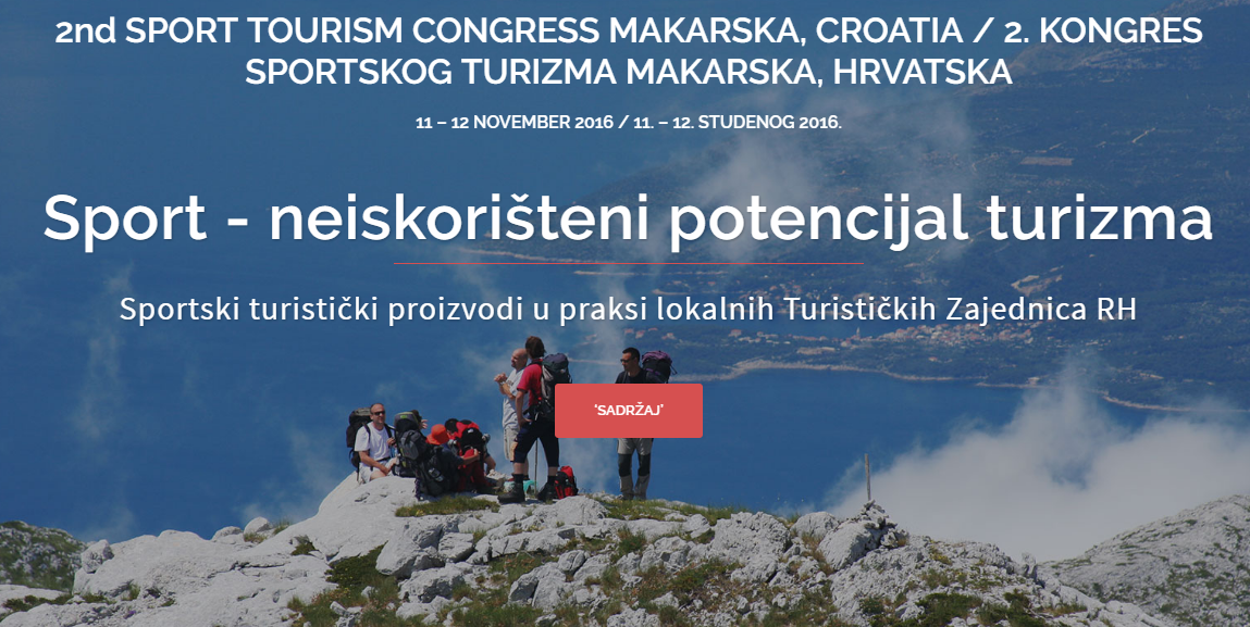 U Makarskoj se održava 2. kongres sportskog turizma